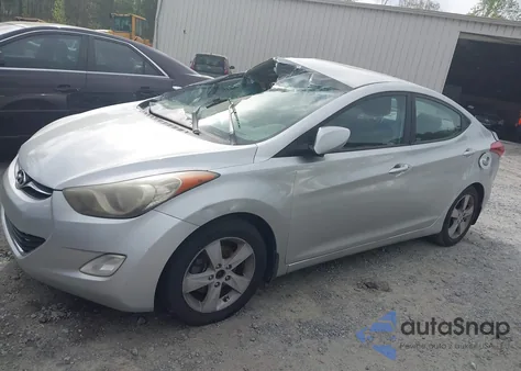 2013 Hyundai Elantra Gls from USA, damaged, VIN KMHDH4AE0DU737205